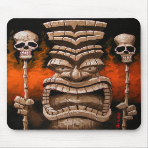 Fire Tiki Mousepad Muismat