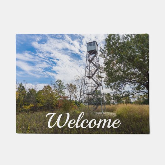Fire Tower Runge Welkom Deurmat (Voorkant)