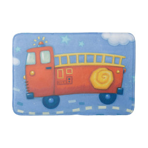 Fire Truck Badmat
