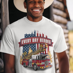 Fire Truck Heroes T-shirt