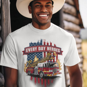 Fire Truck Heroes T-shirt