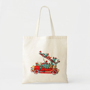 Fire Truck Kinder Bag Tote Bag