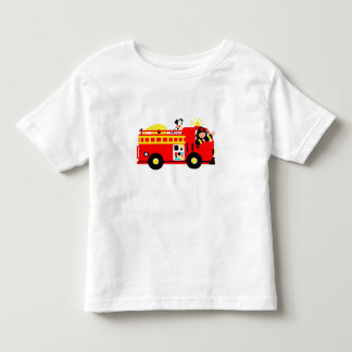 Fire Truck Kinder Shirts