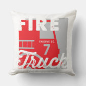 Fire Truck Kussen (Voorkant)