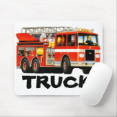 Fire Truck Muismat (Met muis)