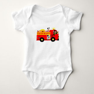 Fire Truck Romper