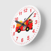 Fire Truck Ronde Klok (Hoek)