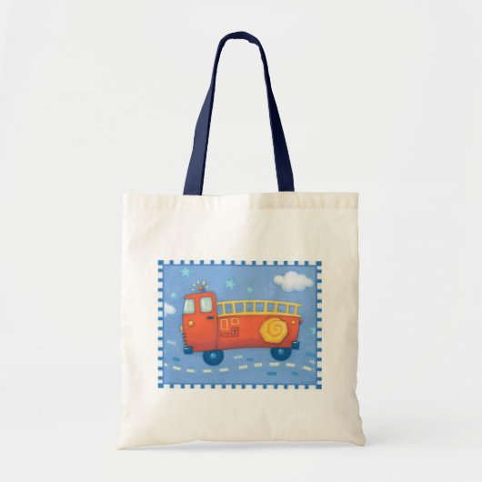 Fire Truck Tote Bag (Voorkant)