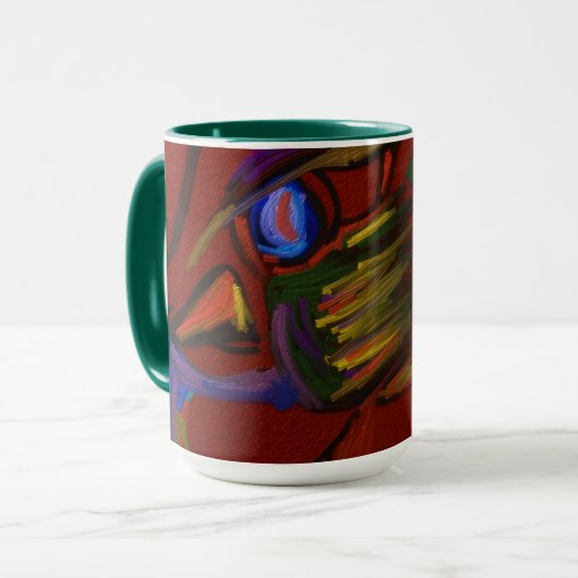Fire Warrior Combo Mug (Devant gauche)