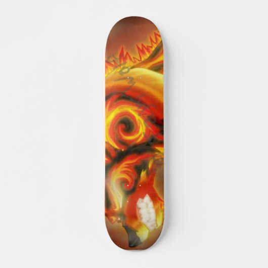 Fire Wolf Skateboard (Voorkant)