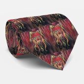 Fire Wolf Stropdas (Opgerold)