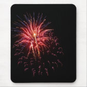 Fire Works 2 Mousepad Muismat (Voorkant)