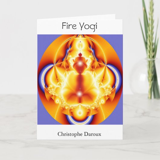 Fire Yogi Kaart (Voorkant)