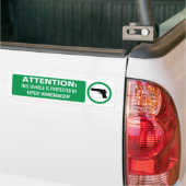Firearm Bumpersticker (Op Truck)