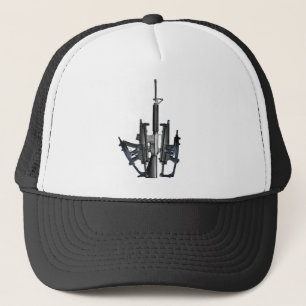 Firearm Middle Finger Trucker Pet