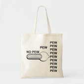 Firearm Selector Switch Pew Pew # Tote Bag (Voorkant)