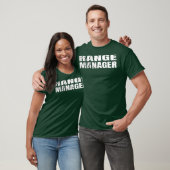 Firearms instructor Range Manager Pistool Safety T-shirt (Unisex)