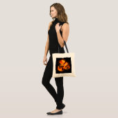 Fireball Abstract Art Canvas tas (Voorkant (model))