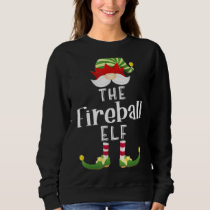 Fireball Elf Groep Kerst Grappig Pyjama P Y Trui