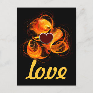 Fireball Love Briefkaart