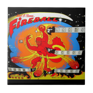 Fireball Pinball Tegeltje