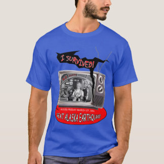 FIREBALL XL5 IK OVERLEEFDE DE GROTE ALASKA AARDBEV T-SHIRT