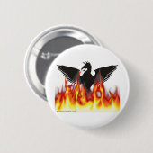 FireBird/Phoenix Ronde Button 5,7 Cm (Voorkant /achterkant)