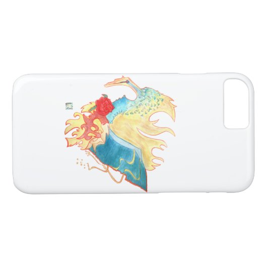 Firebird Risen Iphone Case SE (Achterkant (Horizontaal))