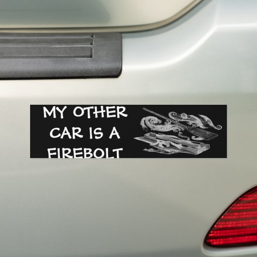 Firebolt Bumpersticker (Op auto)