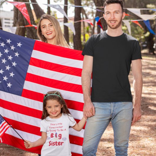 Firecracker Big Sister T-Shirt