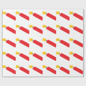 Firecracker-cartoon, TNT, dynamiet Cadeaupapier (Vlak)