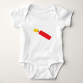 Firecracker-cartoon, TNT, dynamiet Romper (Voorkant)