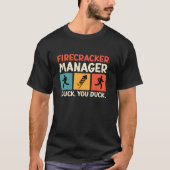 FIRECRACKER MANAGER I DUCK YOU DUCK Funny Pullover (Devant)