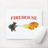 Firecracker Mousepad Muismat (Met muis)