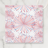 Firecracker onderweg! 4 juli Baby shower Bedankjes Labels (Achterkant)