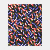 Firecrackers voor de vierde juli fleece deken (Voorkant)