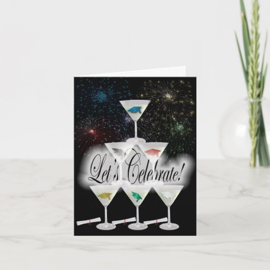 Firecrackin Graduation Party Invitation (Voorkant)