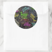 Firecrackin Happy Birthday Stickers (Tas)