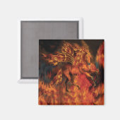 FireDancer Art Magnet Magneet (Voorkant / Achterkant)