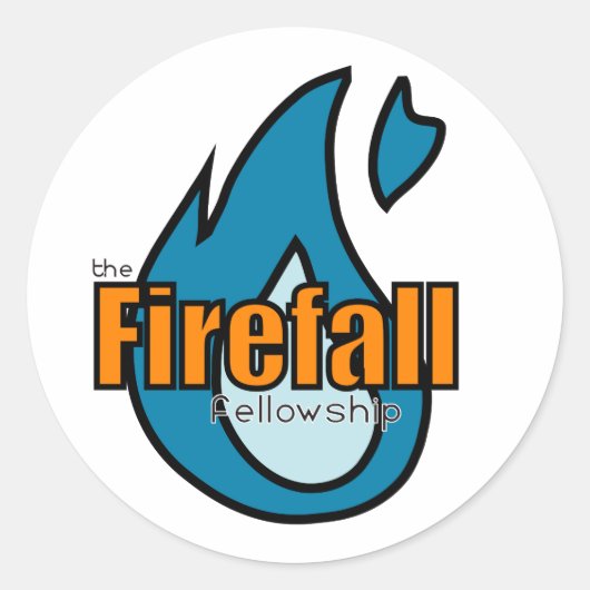 Firefall Blue Sticker (Voorkant)