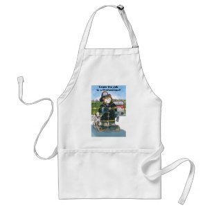 Firefighter BBQ Apron Standaard Schort
