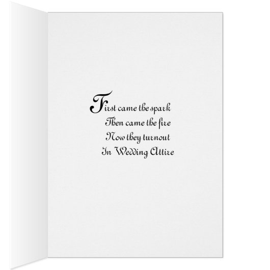 Firefighter bruiloft (Binnen (Rechts))