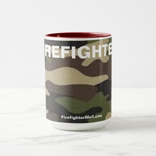 FIREFIGHTER CAMO MUG (Centre)