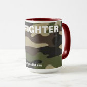 FIREFIGHTER CAMO MUG (Devant droit)