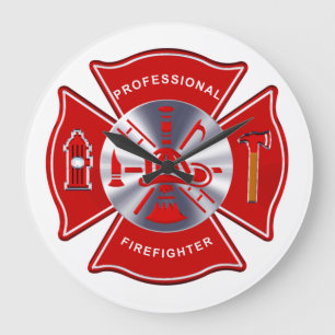 Firefighter Clock - Professional Grote Klok