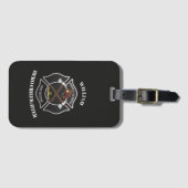 Firefighter Custom Text Name    Bagagelabel (Voorkant (horizontaal))