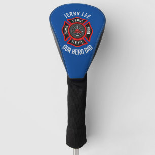 Firefighter Custom Text Name Persoonlijk Golfheadcover