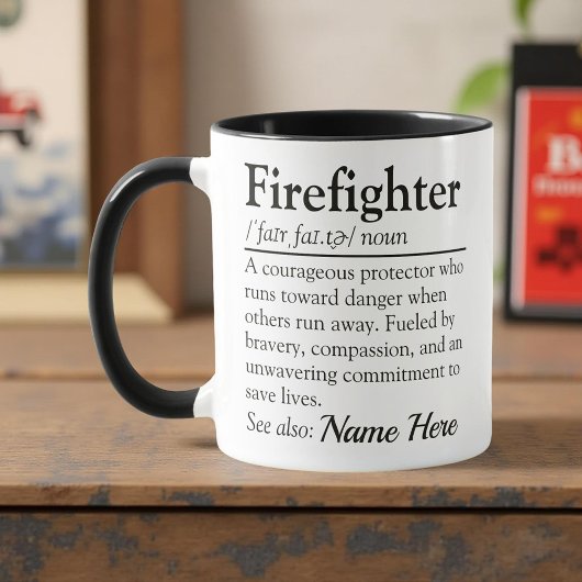 Firefighter Definition Custom Appreciation Mok