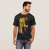 Firefighter en muis Mickey pour Shirt (Voorkant volledig)