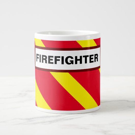FIREFIGHTER EXTRA GROTE BEKER (Voorkant)